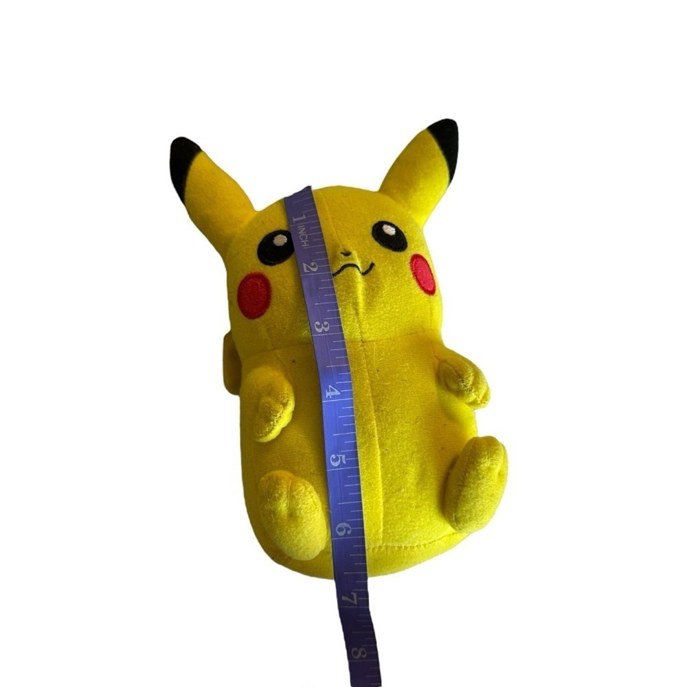 Pokemon Pikachu Stuffed Animal - Yellow and Black - Picture 2 of 4